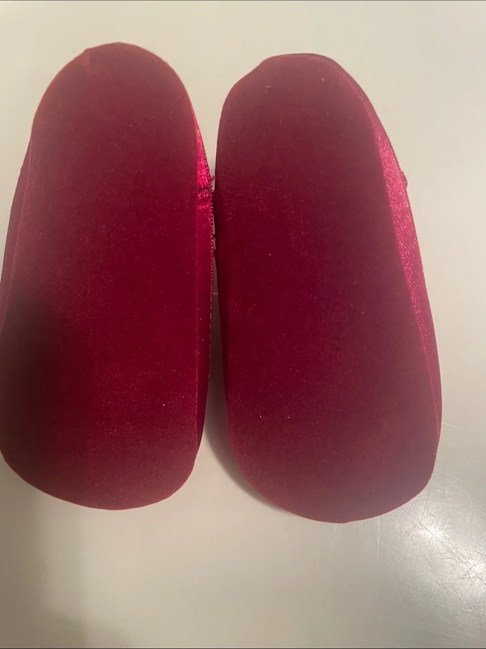 Darling Infant Baby Shoes in red
